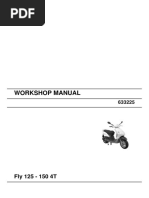 3412 - Piaggio Fly 125 150 4t Workshop Manual PDF