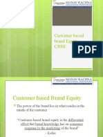 Customer Based Brand Equity Cbbe