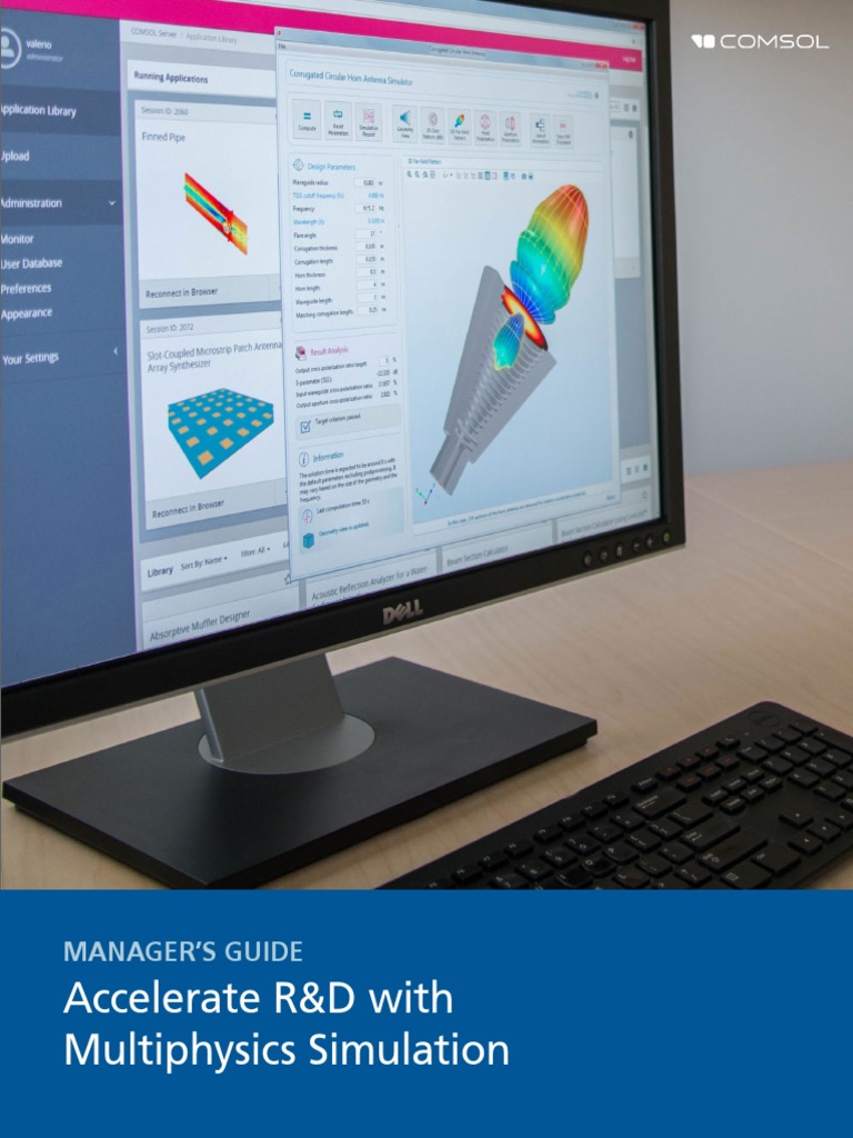 COMSOL Managers-Guide PDF | PDF | Touchscreen | Simulation