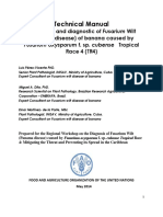 Technical Manual: Prevention and Diagnostic of Fusarium Wilt (Panama Disease) of Banana Caused by Race 4 (TR4)