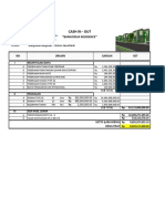 Cash in Out, Cash Flow, Rab, Progres