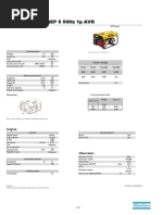 QEP 5 50Hz 1p AVR: Engine