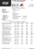 Paint Thinner Safety Data Sheet | PDF