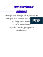 Amma Birthday-2