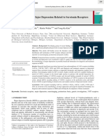 Biomarkers of Major Depression Related To Serotonin Receptors