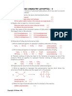 Organic Chemistry (Synoptic) - 3: Saturated Hydrocarbon