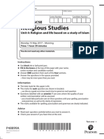 Religious Studies: Pearson Edexcel GCSE