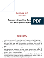 Taxonomy: Organizing, Classifying, and Naming Microorganisms