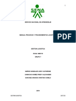 Evidencia 5 - Manual "Procesos y Procedimientos Logísticos"