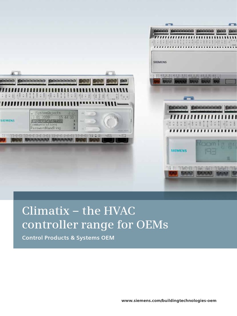 Climatix Controller PDF Heat Pump User Interface