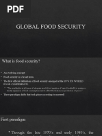 Global Food Security