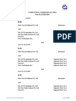 Meeru Cab Case Cci 26 (2) Order 2018