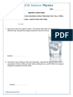 8 WS - Specific Latent Heat PDF