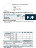 Informe Mensual de Las Actividades Realizadas