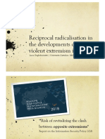 Reciprocal radicalisation in the developments of violent extremism in Italy