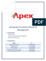HR in Apex