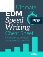 The Ultimate EDM Speed Writing Cheat Sheet PDF