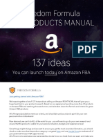 Amazon FBA 137 Hot Product Opportunities Freedom Formula