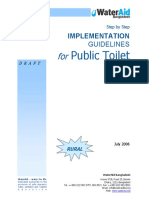 Sanitation Impl. Guidelines Public Toilets