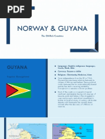 Norway & Guyana: The Oil-Rich Countries