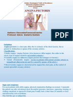 Angina Pectoris: Authors: Mercedesfonsecaconcha Profesor: Alicia Guilarte Barbón