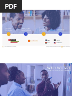 Product Playbook: Who We Are What We Offer How We Can Help More