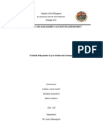 Accountancy and Management Accounting Department: Republic of The Philippines Batangas State University Batangas City