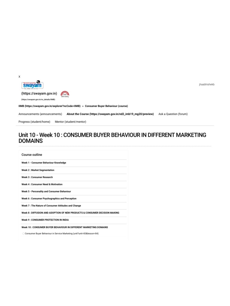 Consumer Behavior Course Overview | PDF | Consumer Behaviour | Media ...