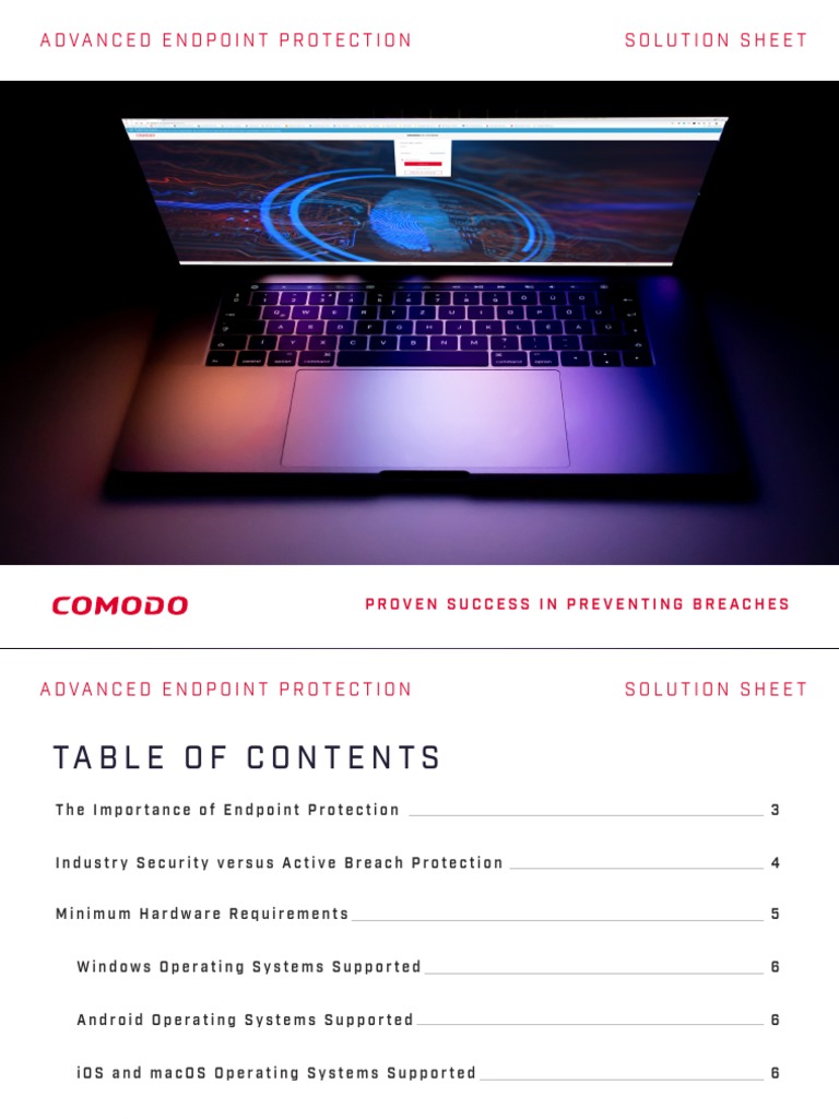 Advanced Endpoint Protection Overview | PDF | Computer Security | Security