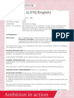 Course Sheet PDF