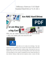 What Is The Difference Between NAS Hard-Drives and Standard Hard-Drives? Is It All A Big Con?