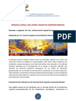 Hipnosis Clinica, Aporte A La Psicologia Clinica PDF