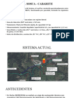 SISTEMA ACTUAL AC. SOSUA - CABARETE: ANTECEDENTES Y PROPUESTA DE REFORZAMIENTO