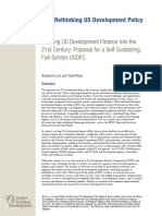 CGD Rethinking US Development Policy Leo Moss Development Finance Corporation PDF