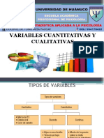 Vaariables Cualitativas y Cuantitativas