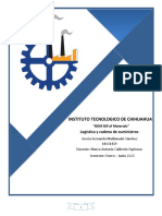 Instituto Tecnologico de Chihuahua: Logística y Cadena de Suministros