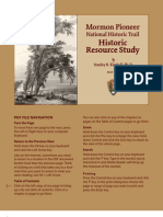 Mormon Pioneer Trail, Historic Resource Study - Interactive Ebook