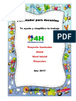 Proyecto Curricular Nivel Inicial Año 2017