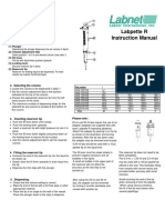 Labpette R Instruction Manual: 1. Components and Functions