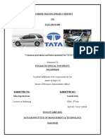 Summer Traning Project Report ON Tata Motors