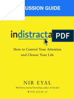 LIVE - Indistractable Discussion Guide PDF