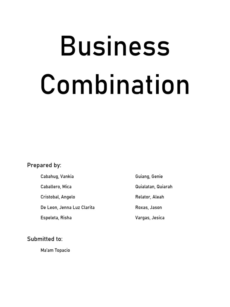 Report PDF Goodwill (Accounting) Leveraged Buyout