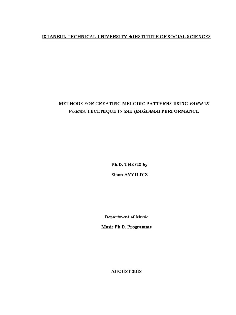 Methods For Creating Melodic Patterns Us PDF | PDF | Scale (Music ...