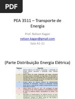 PEA 3511 – Transporte de Energia - Aula Inicial