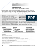 Diagnosis and Detection of Sarcoidosis An Official American Thoracic Society Clinical Practice Guideline