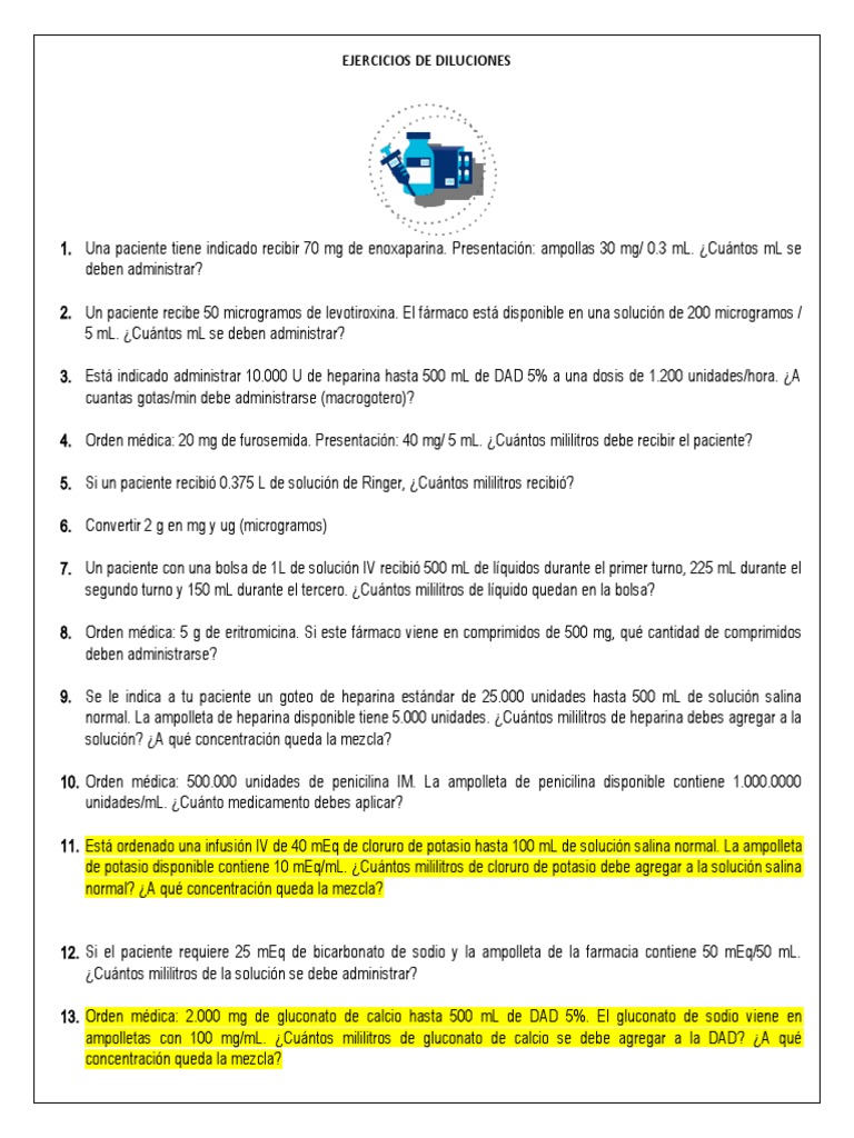 Orden De Furosemida
