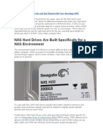NAS Hard Drives Are Built Specifically For A NAS Environment