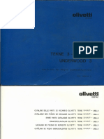 Typewriter Olivetti Tekne7 PDF