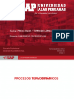 Semana 03 - Procesos Termodinamicos 2018-1