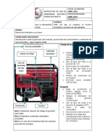 Instructivo de Uso Generador Honda